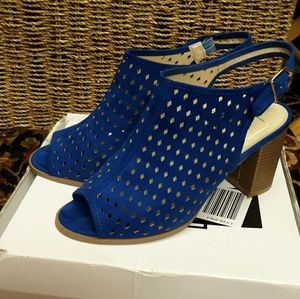 Simply Be Cobalt Blue Sandals